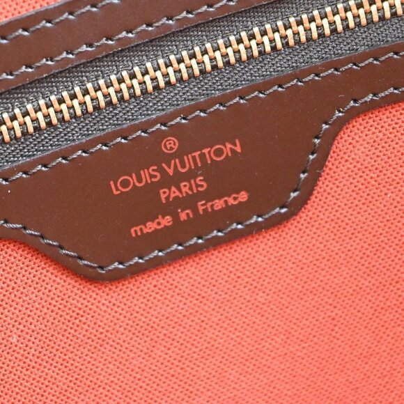 LOUIS VUITTON Nolita Hand Bag Damier Ebene Leather Brown France - Picture 16 of 16